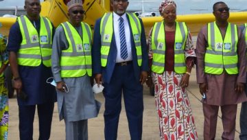 Adegbite Inaugurates Two Aircrafts for Airborne Geophysical Survey