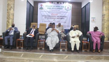 FG RELEASES 142.6M FOR RESEARCH DEVELOPMENT IN THE MINERALS AND METAL SECTOR IN NIGERIA … Adegbite.